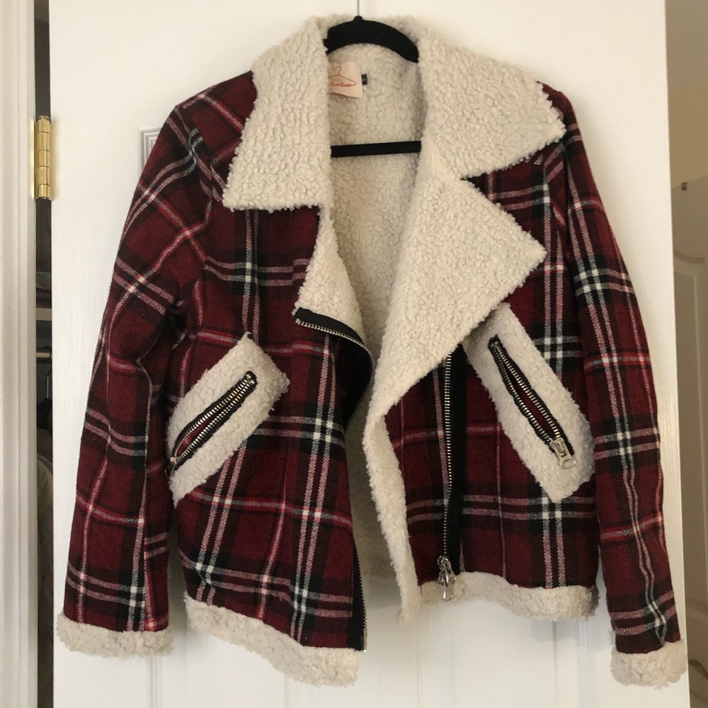 NWT LF plaid jacket